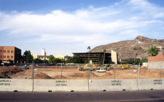 Brickyard construction site from 7th St.