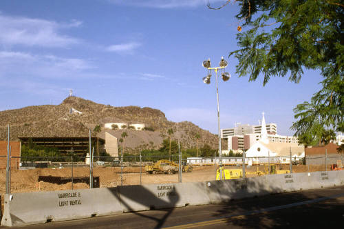 Brickyard construction site, 7th St.