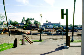 Brickyard construction site from 6th St.