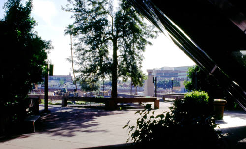 Brickyard construction site from City Hall