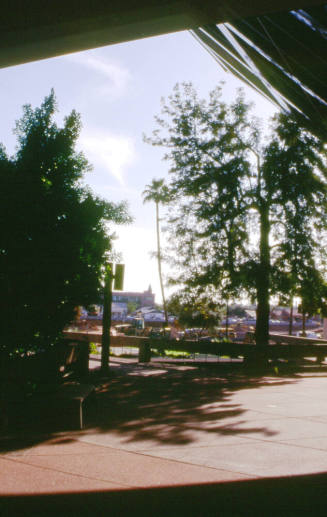 Brickyard construction site from City Hall