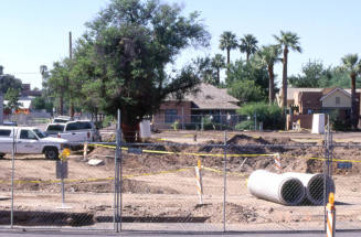 Brickyard construction site from 6th St.