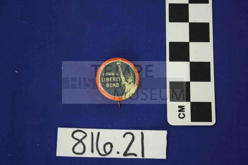 Campaign Pin, Wwi