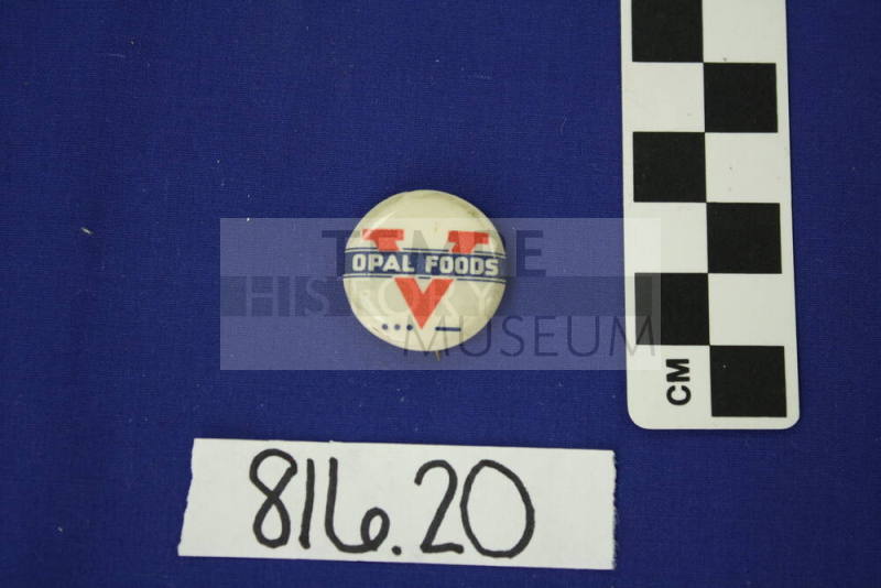 Opal Foods Campaign Pin