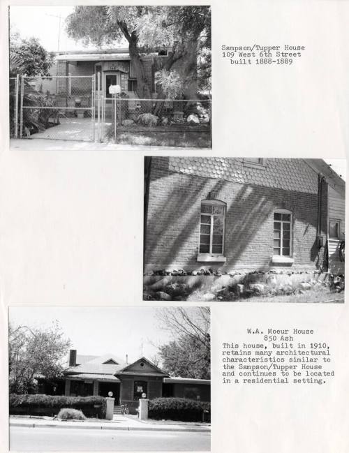 Sampson / Tupper House and Moeur House