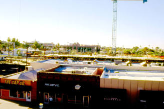 Brickyard construction from 6th St.