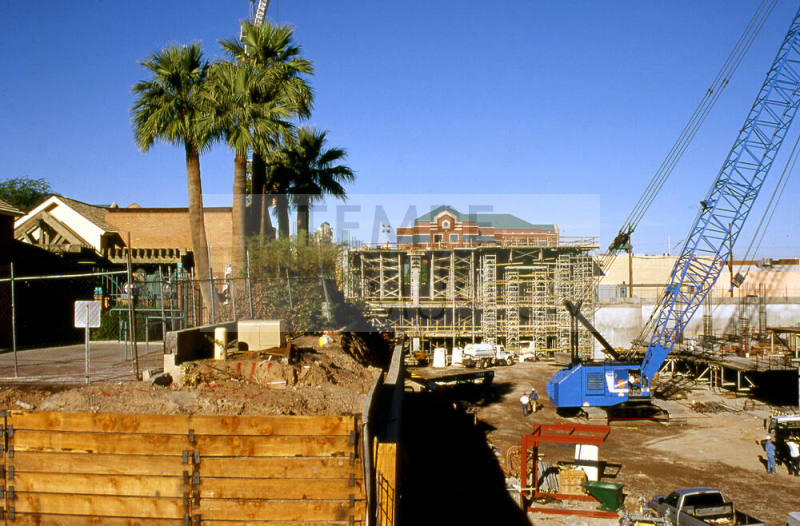 Brickyard construction site