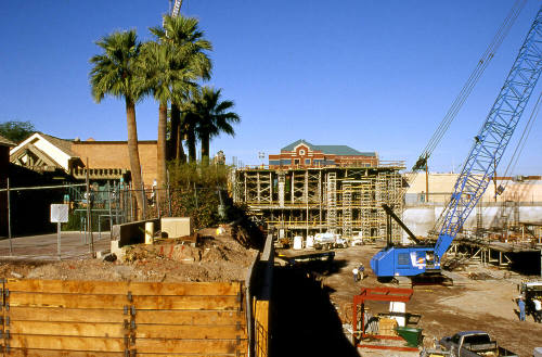 Brickyard construction site