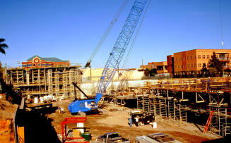 Brickyard construction site from the east