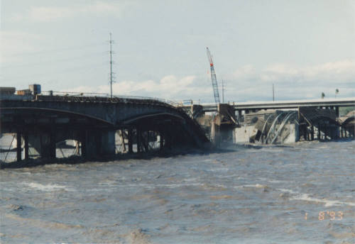 Falsework Design for 50,000 CFS