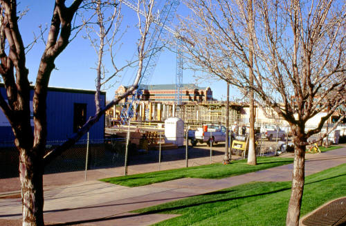 Brickyard construction site