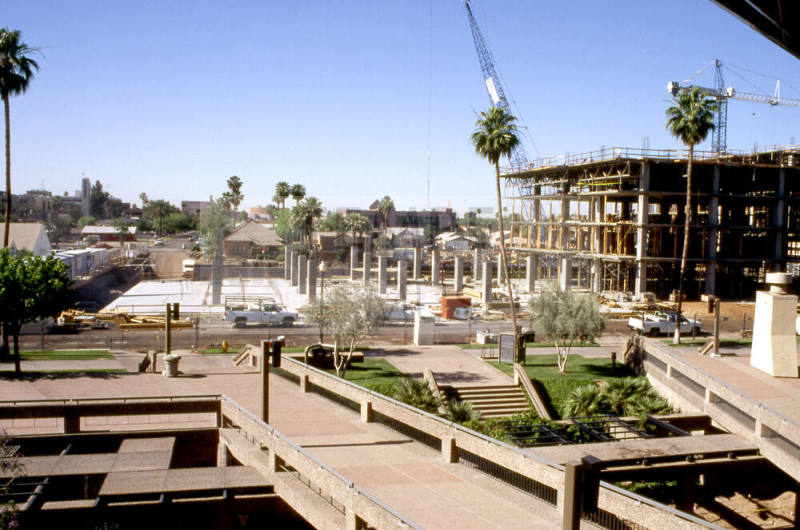 Brickyard construction from north