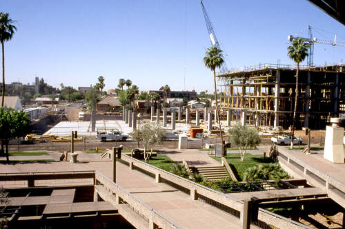 Brickyard construction from north
