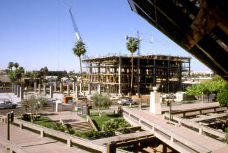 Brickyard construction from City Hall