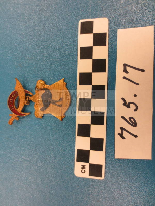 Shriners Frat. badge