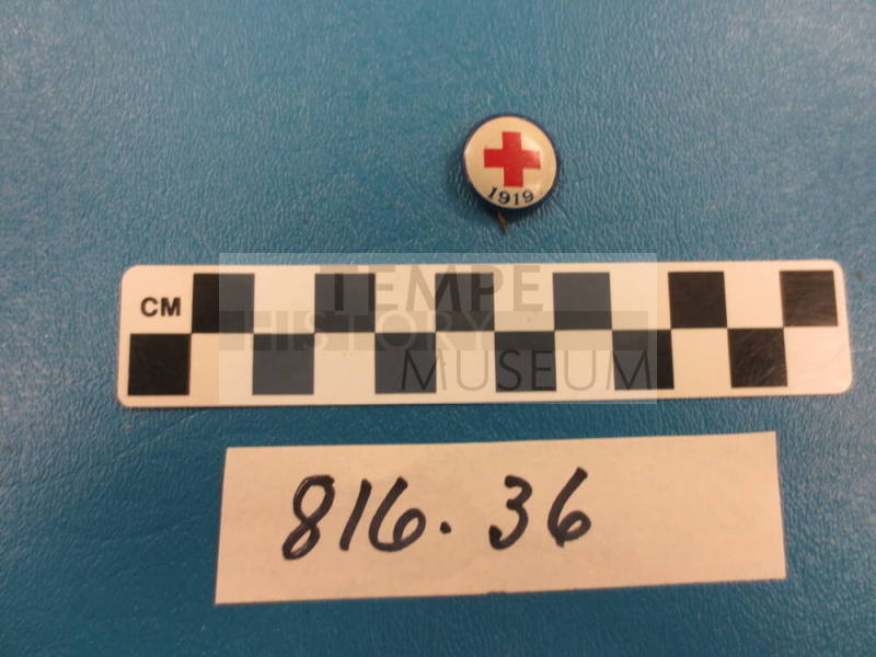 Pin, Red Cross "1919"