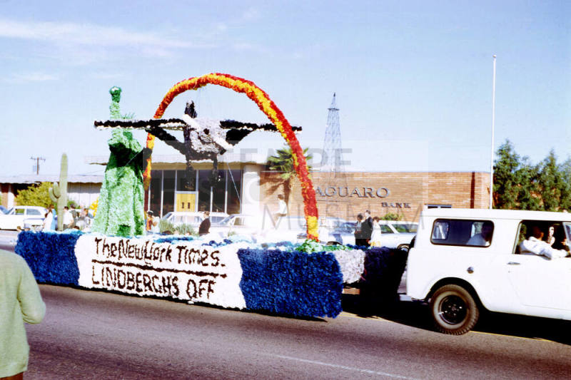 Mill Avenue "Lindbergh" Parade Float