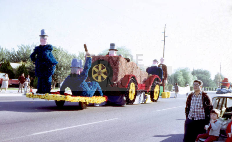 Tempe Parade - back of Laurel and Hardy float