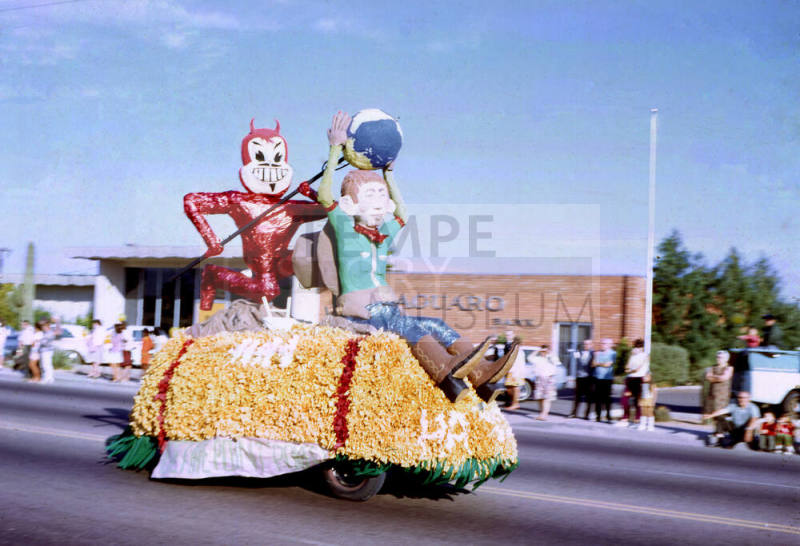 Sparky Float at Mill Ave. Parade