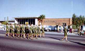 Marching Group in Mill Ave. Parade