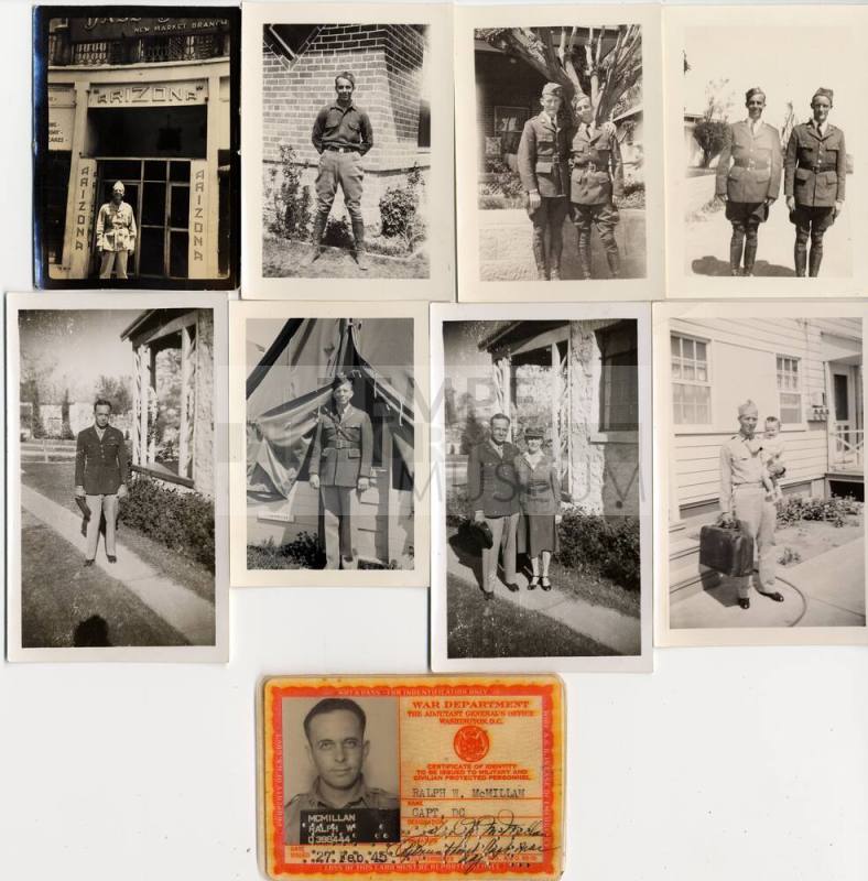 Ralph McMillan's Military Documents and Photos