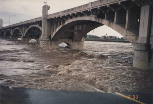 Water Level Continues to Recede