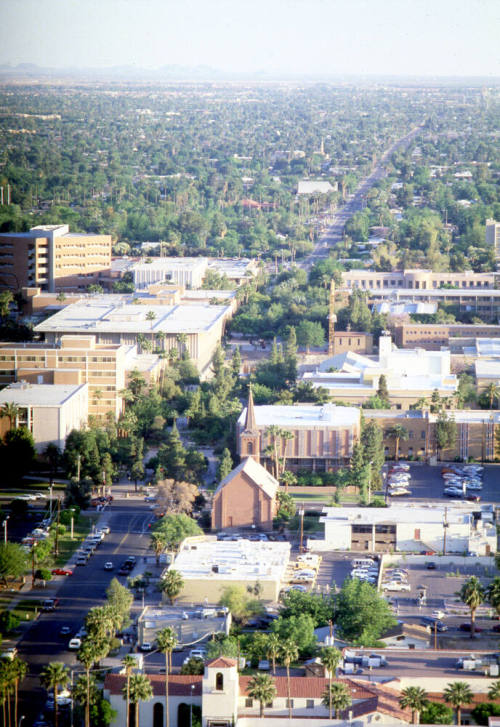 View south from Hayden Butte