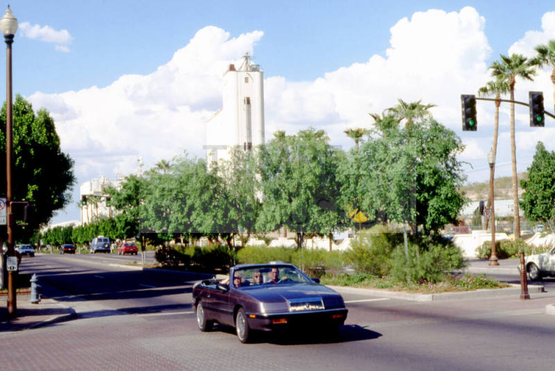 Trees along Mill Ave. at 4th St.