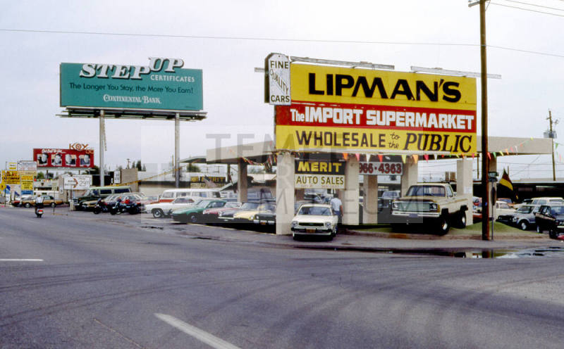Auto sales, N. Scottsdale Rd.