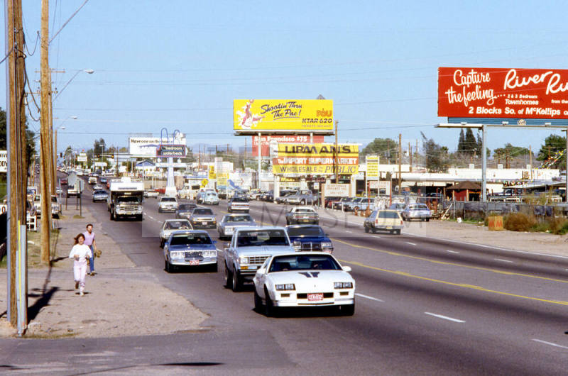 Scottsdale Rd. north of the river
