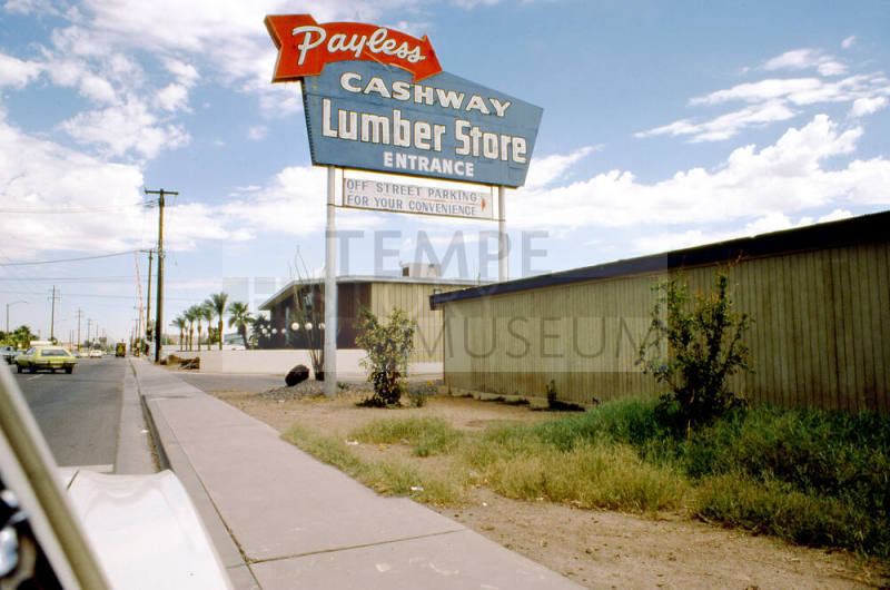 Payless Cashway Lumber Store, 1711 S. Rural Rd.