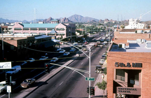 Mill Avenue north from 5th Street