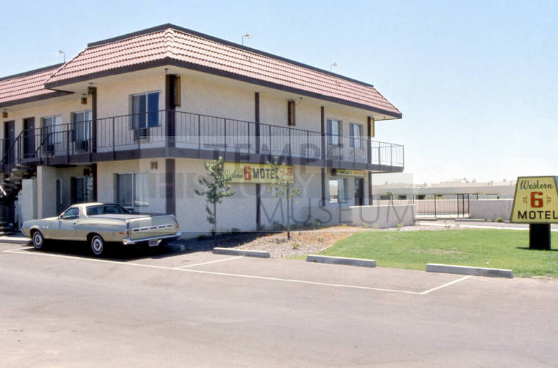 Western 6 Motel, W. Broadway Rd.