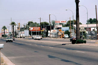 Street Scene, 2300 block of E. Apache Blvd.
