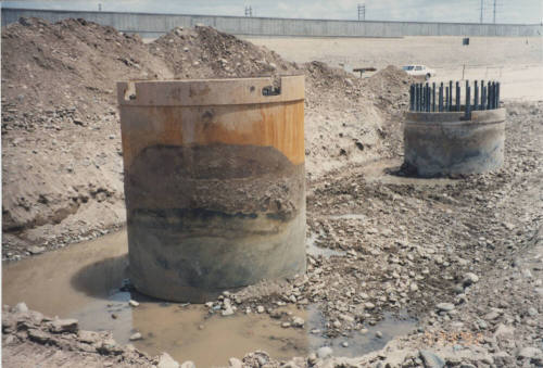 Permanent Casings Pier 6