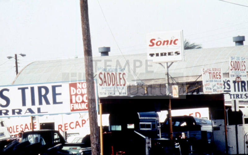 Bob's Tire Corral, 2000 block of E. Apache Blvd.