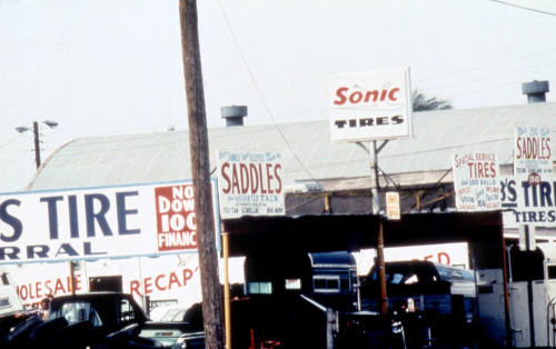 Bob's Tire Corral, 2000 block of E. Apache Blvd.