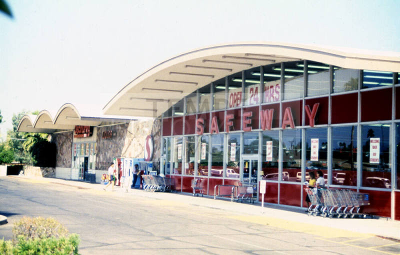 Safeway and Osco Drugs, Northeast Corner of Rural and Broadway