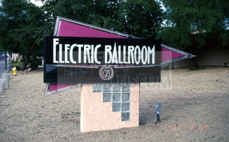 Electric Ballroom Sign