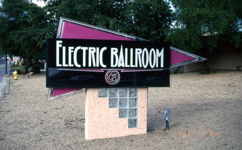 Electric Ballroom Sign