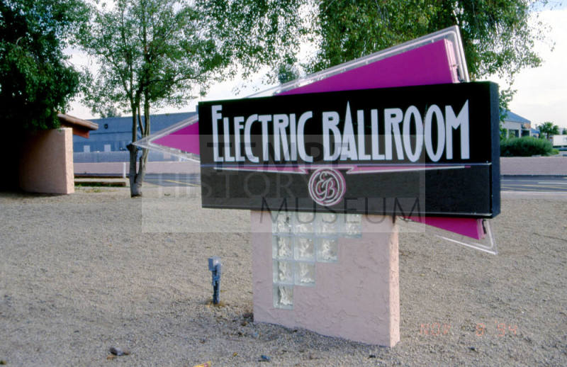 Electric Ballroom Sign