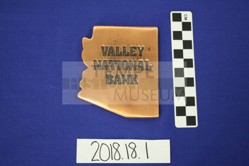 Valley National Bank Paperweight