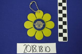 Valley National Bank Flower Keychain