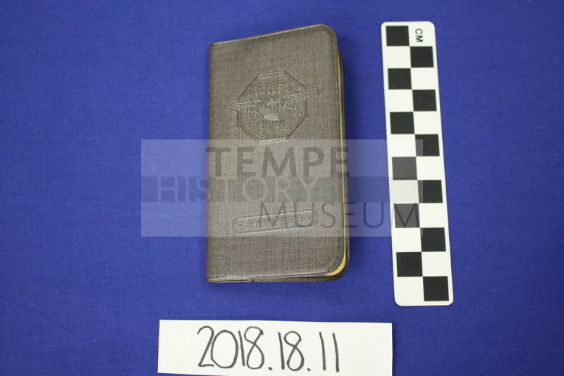 Valley National Bank Record Book