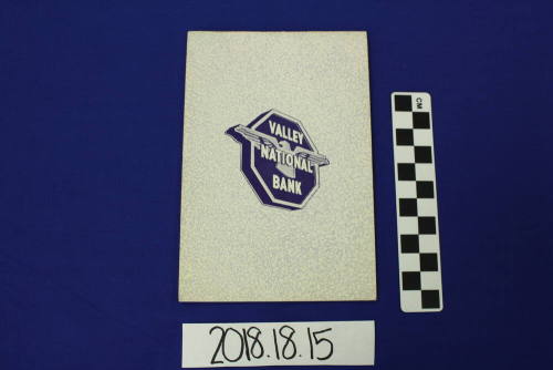 Valley National Bank Notepad