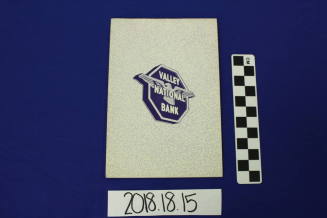 Valley National Bank Notepad