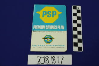 Valley National Bank Savings Record Book