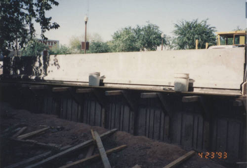 Completing Southeast Stairs - Barriers - Lights
