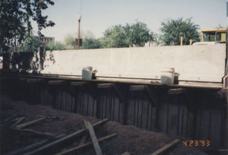 Completing Southeast Stairs - Barriers - Lights