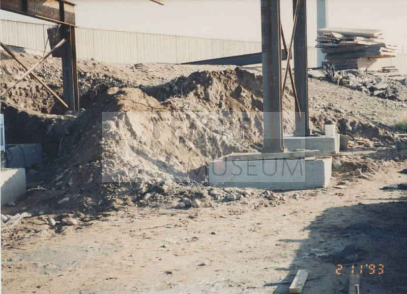 Span #9 Falsework Construction